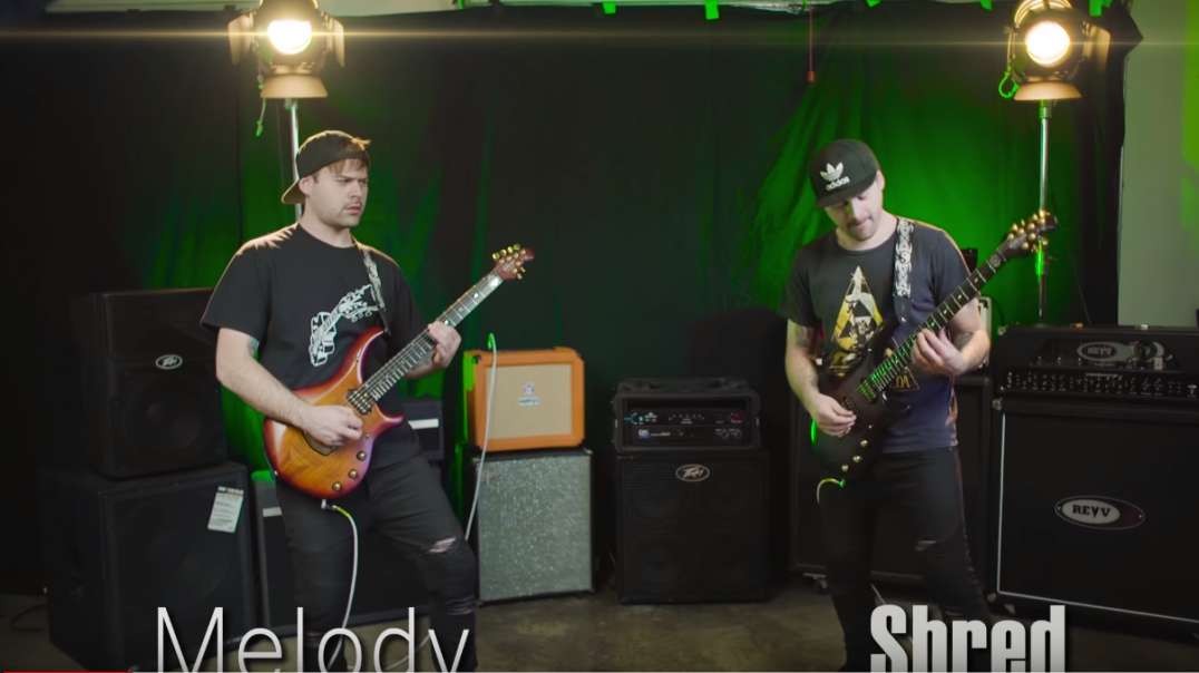 Shred Lead Guitar VS Melodic Lead Guitar吉他对决